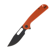 Eutektik Trinity Folding Knife Blackwash 14C28N/Orange G-10 Right Hand Carry LM03