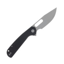 Eutektik Trinity Folding Knife Stonewash 14C28N/Black G-10 Left Hand Carry LM12