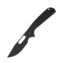 Eutektik Trinity Folding Knife Blackwash 14C28N/Black G-10 Right Hand Carry