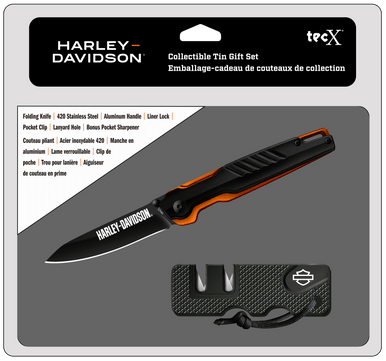 Tec X - Harley Davidson Licensed Collectible Tin Gift Set CA71343
