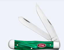 Case XX Green Pearl Kirinite Trapper Folding Knife