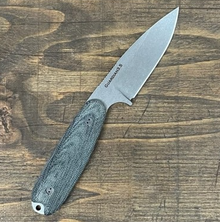 Bradford Knives Guardian 3.5 UltraLite 3.5in Plain Stonewash Drop Point BRAD3401