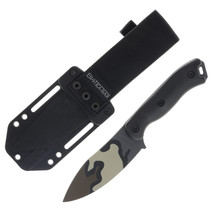 KA-BAR Becker Nessmuk Fixed Blade Knife Custom Kuiu Vias Camo Edition KABK19BKKU