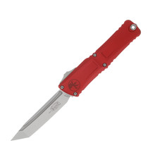Microtech Combat Troodon T/E Gen III Red Stonewash Standard OTF Automatic 4In AUMT114410RD