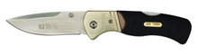Old Timer Switch-It Saw Tooth Handle Folding 3.3In Drop Point-Gut Hook Exchangeable Clam Pack 1190099