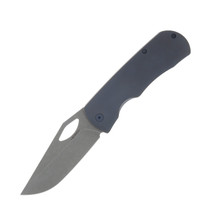 Mcnee's Custom Knives Dixon Folding Knife Atomic Blue/Bronze MCDIXATBLBZ
