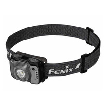 FENIX HL12R V2 Ultralight Outdoor Rechargeable Headlamp Gun Grey 500 Lumens FENHL12RV2GR