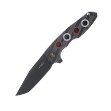 Kizer Z-82 The Bad Captain SMKW Exclusive Red White Black 3.47in Plain Black Tanto V4568E3