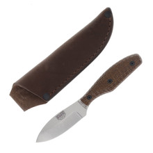ESEE Canadian Belt Knife Fixed Blade with Leather Sheath ESEE-EBK-M
