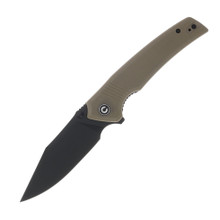 Kizer SMKW Exclusive Sheepdog Folding Knife Grimm UV-Printed G-10