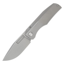 Vero Engineering Nova Mini Stonewash 3.25in Plain Stonewash Drop Point V-NO-STR-FK-1685-S