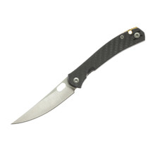 GiantMouse Knives G1 ACE Bleecker 3.26 Inch Plain Satin Upswept