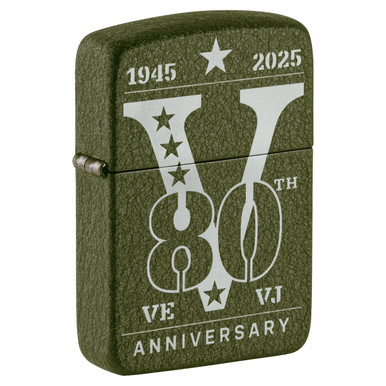 Zippo 80th Anniv. VE/VJ WWII Victory Collectible Lighter