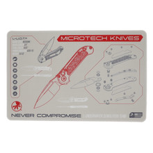 Microtech LUDT Cream- Oversized Mat MTMATLUDT