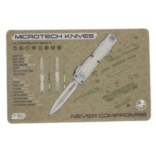 Microtech Ultratech ZBP Tan-Oversized Mat MTMATUTZBP
