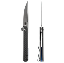 Skallywag Tactical Swifttail Gray 3.75 Inch Plain Gray Straight Back SWTST