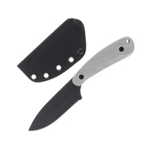 Skallywag Tactical Fireside Pro Freedom White 2.75in Plain Black Drop Point SWTFSPF