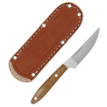 BARK RIVER BITTER ROOT CAPER NATURAL CANVAS MICARTA HANDLE FIXED 3.25IN BA99253MNC