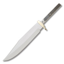 Szco Push Tang 6 Inch Bowie Clip Point Blade Blank BL001
