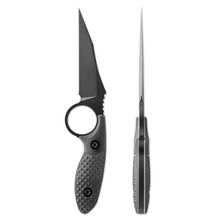 TOOR Cortano Socom Black 3.17 Inch Plain Socom Black Wharncliffe SCORPIONSB