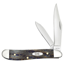 Case XX SMKW Exclusive Green Scroll Stag Peanut Folding Knife 2024