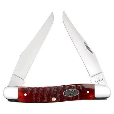 Case XX Gator Jigged Old Red Bone Muskrat Folding Knife CA51543