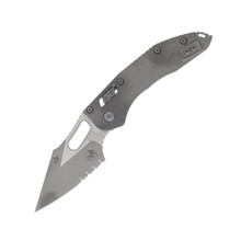 MICROTECH STITCH FOLDING KNIFE RAM LOCK MARFIONE SELECT APOCALYPTIC TITANIUM HANDLE APOCALYPTIC WHARNCLIFFE M390MK BLADE MT169RL11APMS1