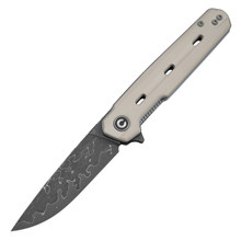CIVIVI Navo Folding Knife Ivory 3.25 Inch Plain Drop Point C25015A-DS1