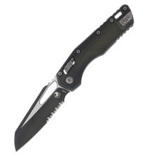 Microtech MSI Folding Knife S/E Part Serrate Polymer Faded Bazooka MT210T2PMFBO