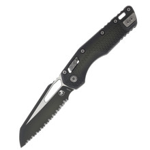 Microtech MSI Folding Knife S/E Full Serrate Polymer Faded Bazooka MT210T3PMFBO