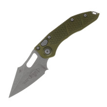 Microtech Stitch Automatic Knife Apocalyptic Standard/OD Green AUMT16910APOD