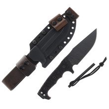 Miller Bros Blades Black Sheath Black/Red Handle M-8CBSBRH
