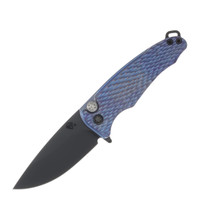 Medford Smooth Criminal Blue - Violet DragonSkin 3n Plain DLC D MK394PQ-38A3-TPCP-BProp Point Black Hardware DLC Clip