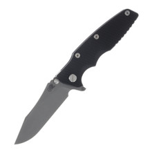 Hinderer 3.5 Eklipse Skinny Slicer Battle Blue - Black 3.5in Plain Working Skinny Slicer KEK35SKSLHOTWBBLBK