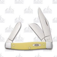 Case Yellow Synthetic Carbon Steel Large Stockman Folding Knife