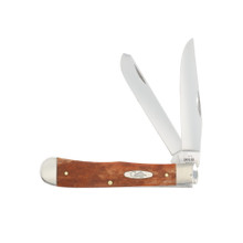 Case XX Chestnut Smooth Bone Trapper Folding Knife CA28707