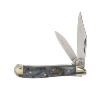 Case XX SMKW Exclusive Green Scroll Stag Peanut Folding Knife 2024