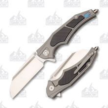Artisan Cutlery Apache Nomad Folding Knife Titanium Gray