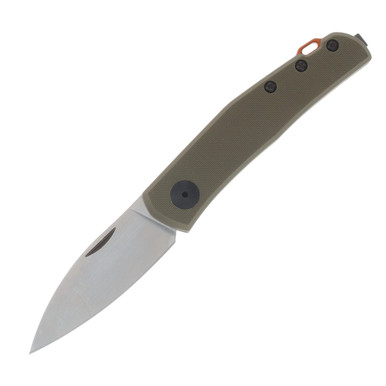 Zero Tolerance 0235 Slip Joint OD Green G-10 Handle Stonewash CPM