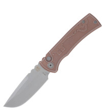 Chaves x Pro-Tech Redencion OTS Auto Grey Aluminum Handle SW Tanto
