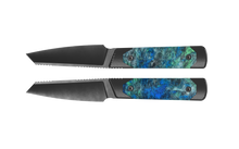 Kizer Pioneer L.F Design Blue Canyon 3.2in Plain Dual Modified Bowie