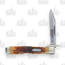 Marble's Brown Stag Swing Guard Pocket Knife MR109