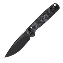 Wixco Drax II Folding Knife STN WSH 14C28N Blade Purple Shredded
