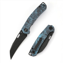 Wixco Fenix Linerlock Folding Knife DLC N690/Orange and Black