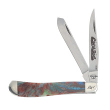 Case XX Limited Edition Barnboard Jigged Bermuda Green Bone Mini