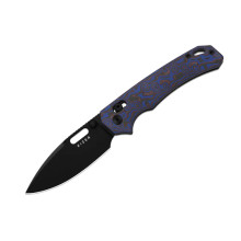 Kizer Tycho Folding Knife Titanium-Carbon Fiber Handle SW M390
