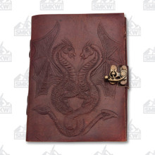 Double Dragon Leather Journal