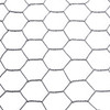 16 Gauge Black Vinyl Coated Hex / Poultry Netting Mesh 1.5" (3 ft. x 150 ft.) 