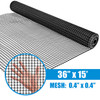 Black Plastic Hardware Net 3 ft. x 15 ft. & Mesh 0.5" x 0.5 "