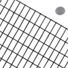 16 Gauge Black Vinyl Coated Welded Wire Mesh Size 0.5 inch by 1 inch